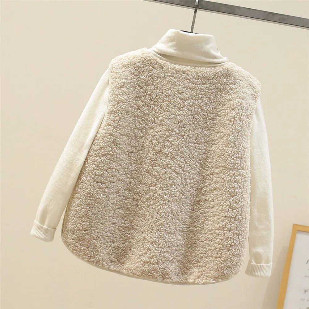 Chic Cardigan en Mouton Pour Femmes - Marie Montel