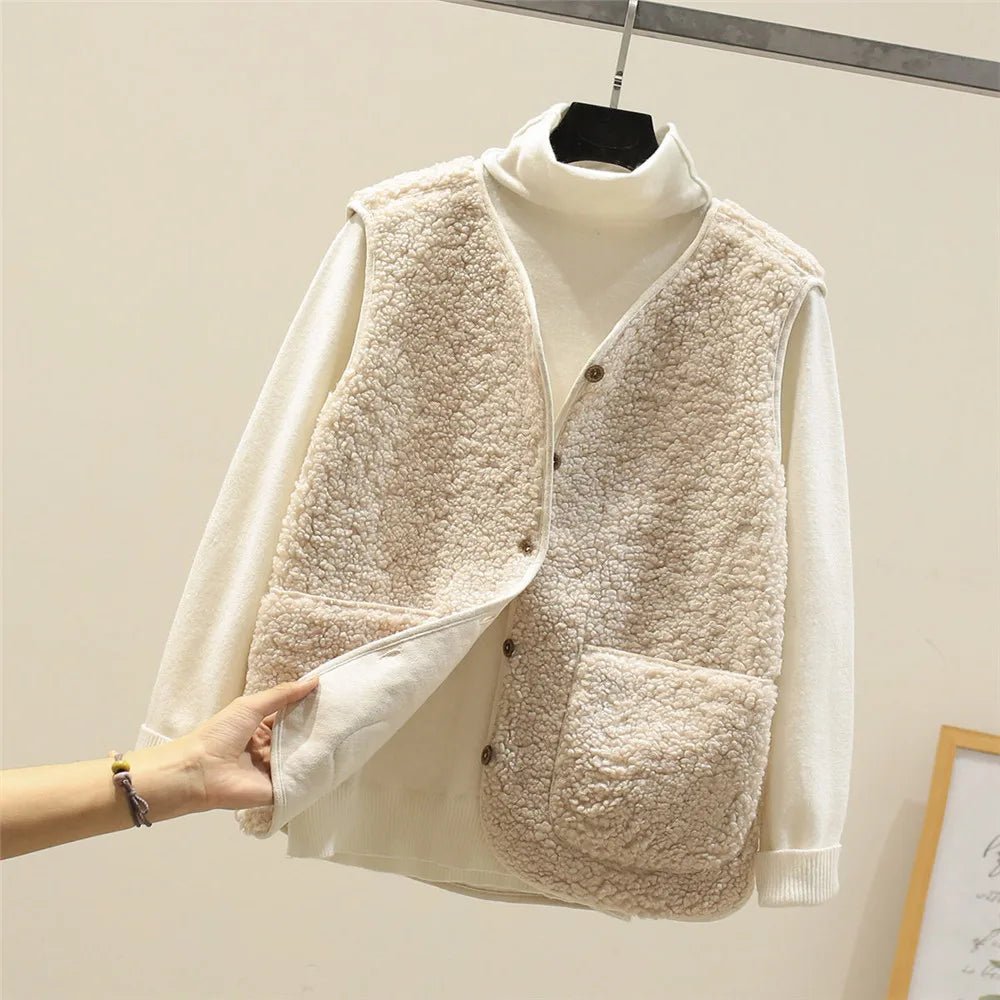 Chic Cardigan en Mouton Pour Femmes - Marie Montel