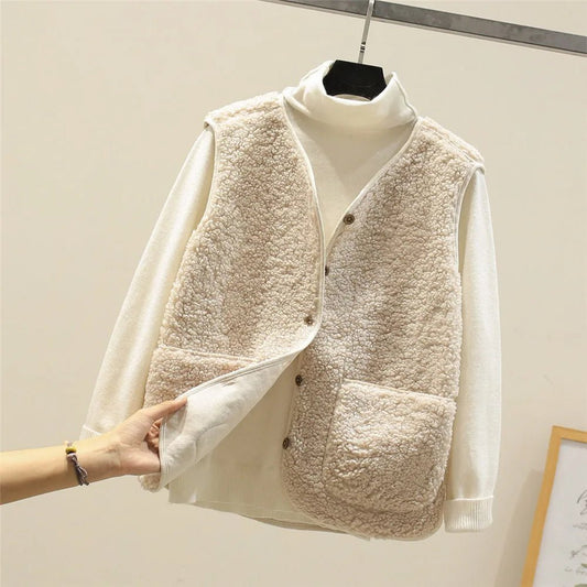 Chic Cardigan en Mouton Pour Femmes - Marie Montel
