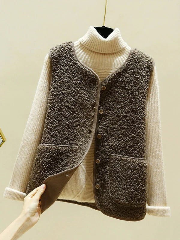 Chic Cardigan sans Manches pour Femmes - Marie Montel