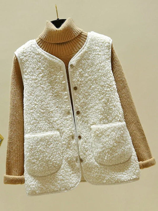 Chic Cardigan sans Manches pour Femmes - Marie Montel