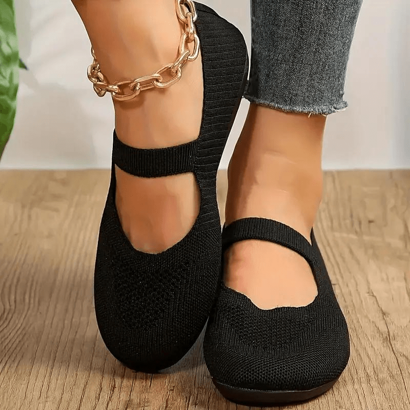 Chic Chaussures Slip - On en Maille pour Femmes - Marie Montel