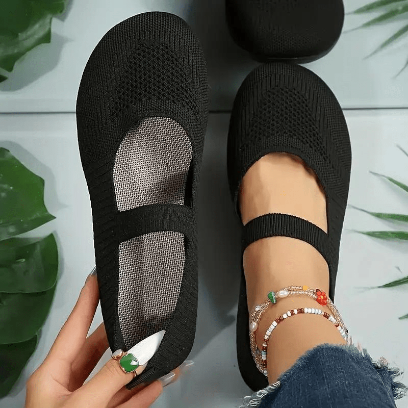Chic Chaussures Slip - On en Maille pour Femmes - Marie Montel