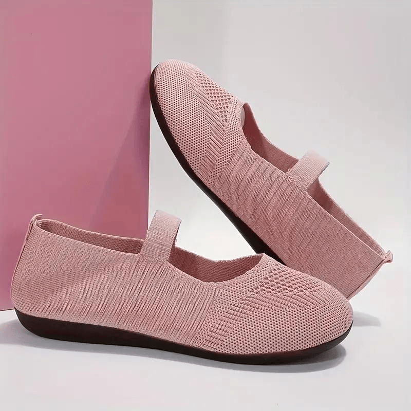 Chic Chaussures Slip - On en Maille pour Femmes - Marie Montel