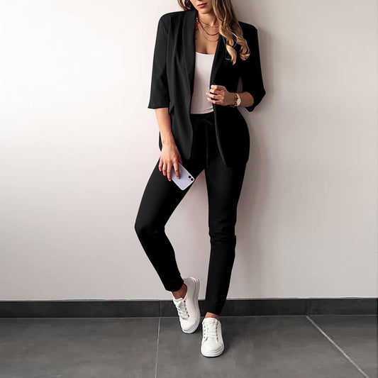 Chic Ensemble de Blazer et Pantalon pour Femmes - Marie Montel
