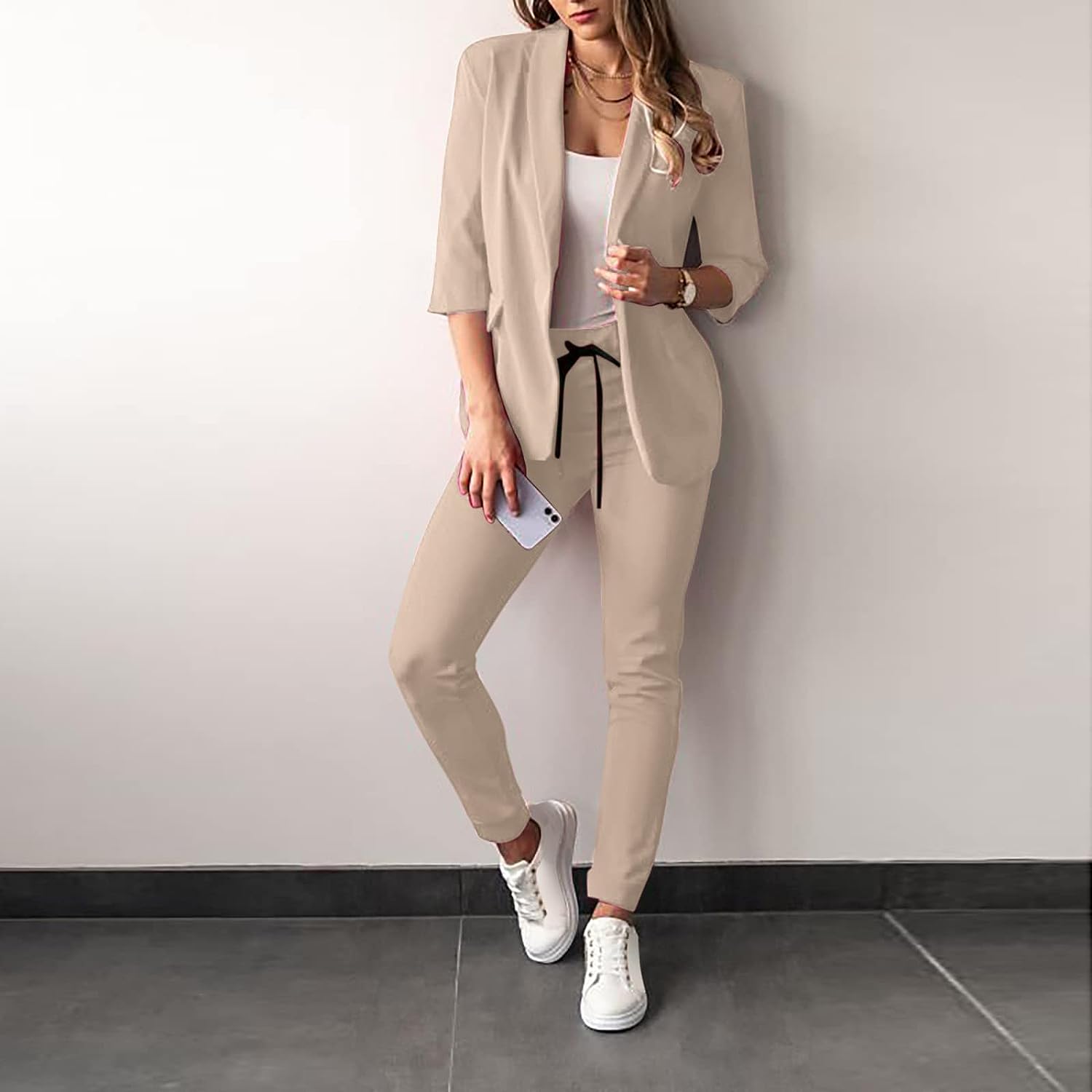 Chic Ensemble de Blazer et Pantalon pour Femmes - Marie Montel