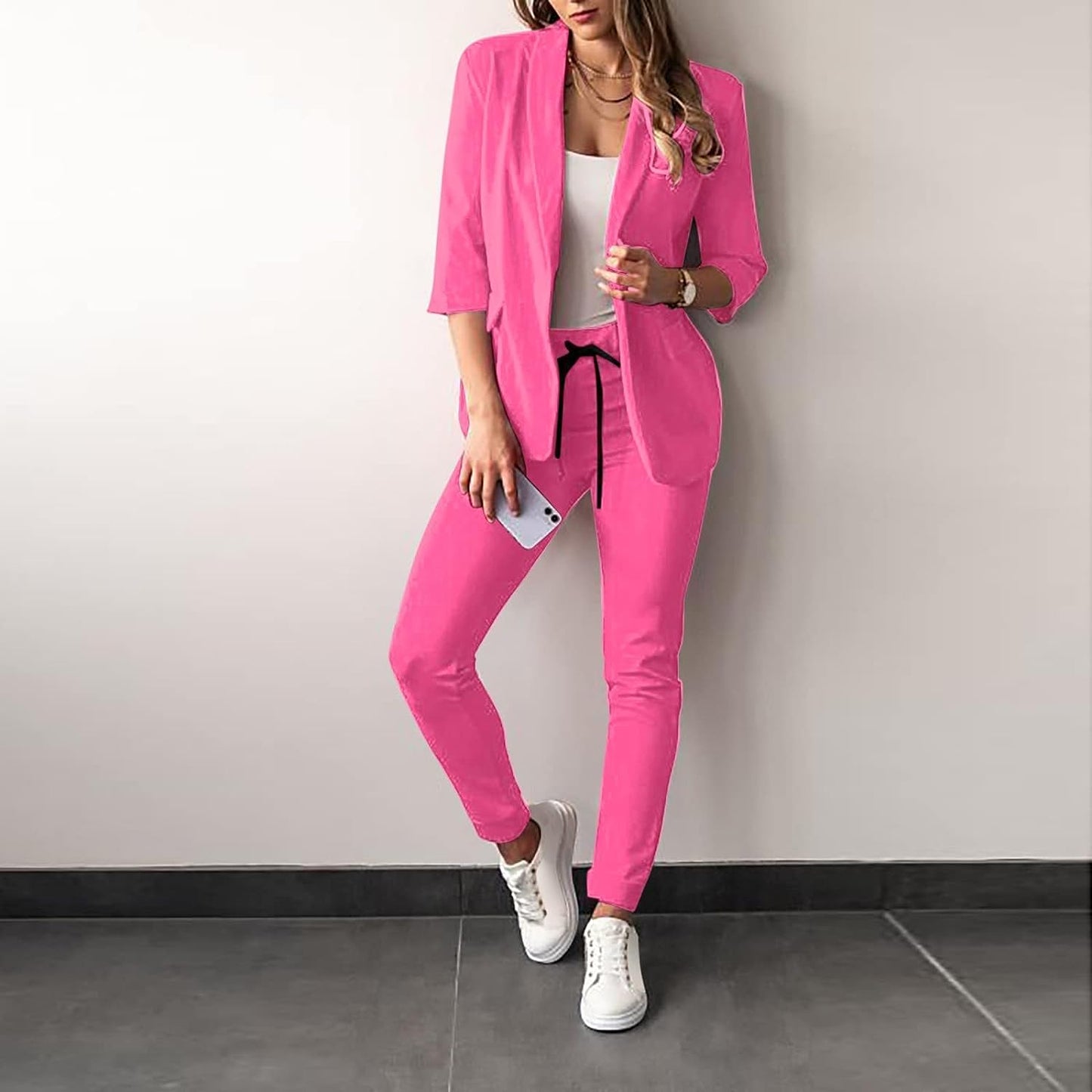 Chic Ensemble de Blazer et Pantalon pour Femmes - Marie Montel