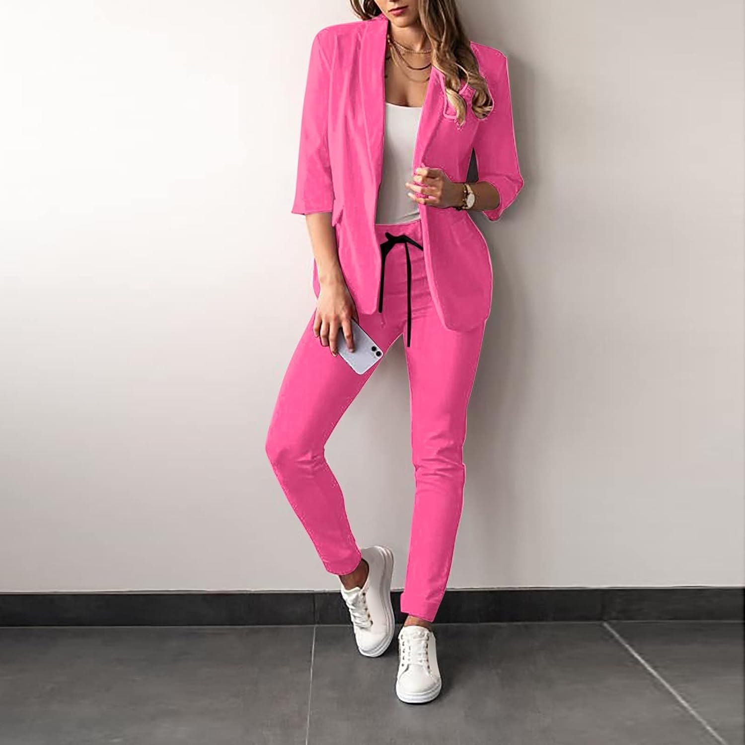 Chic Ensemble de Blazer et Pantalon pour Femmes - Marie Montel