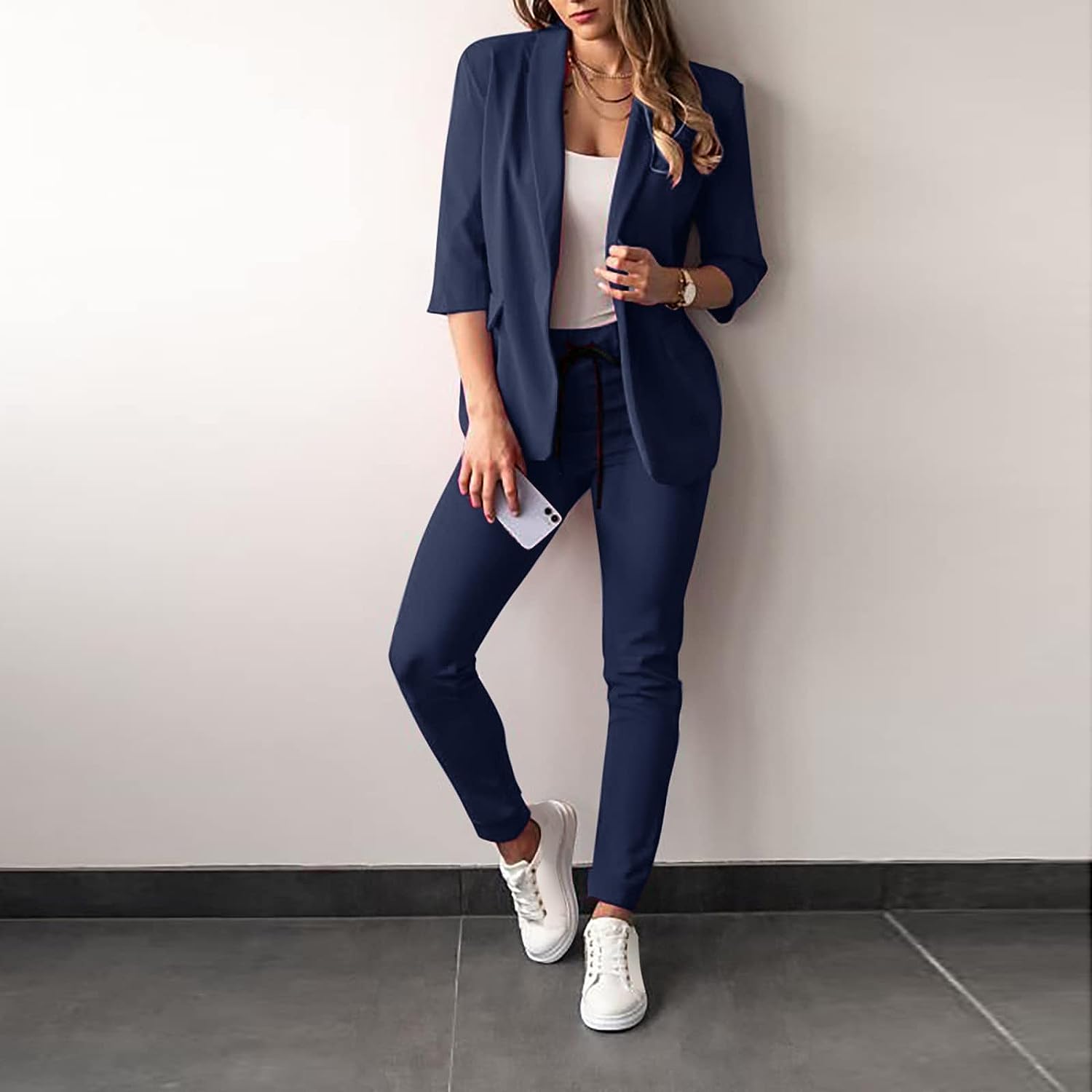 Chic Ensemble de Blazer et Pantalon pour Femmes - Marie Montel