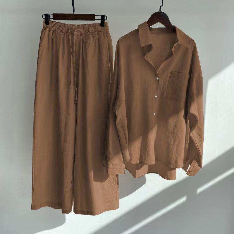 Chic Ensemble en Coton Mélangé pour Femmes - Marie Montel