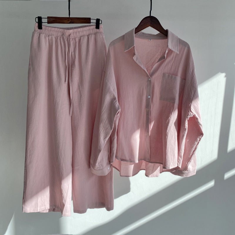Chic Ensemble en Coton Mélangé pour Femmes - Marie Montel