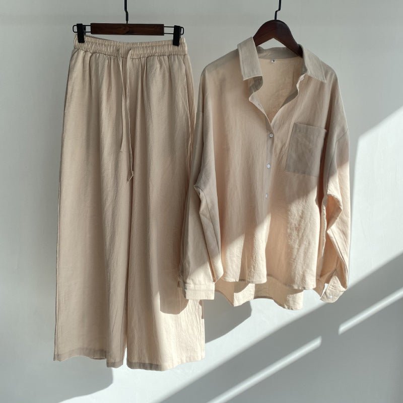 Chic Ensemble en Coton Mélangé pour Femmes - Marie Montel