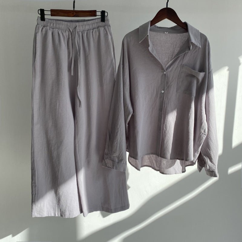 Chic Ensemble en Coton Mélangé pour Femmes - Marie Montel