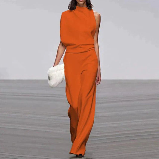 Chic Jumpsuit à Epaule Dénudée pour Femmes - Marie Montel