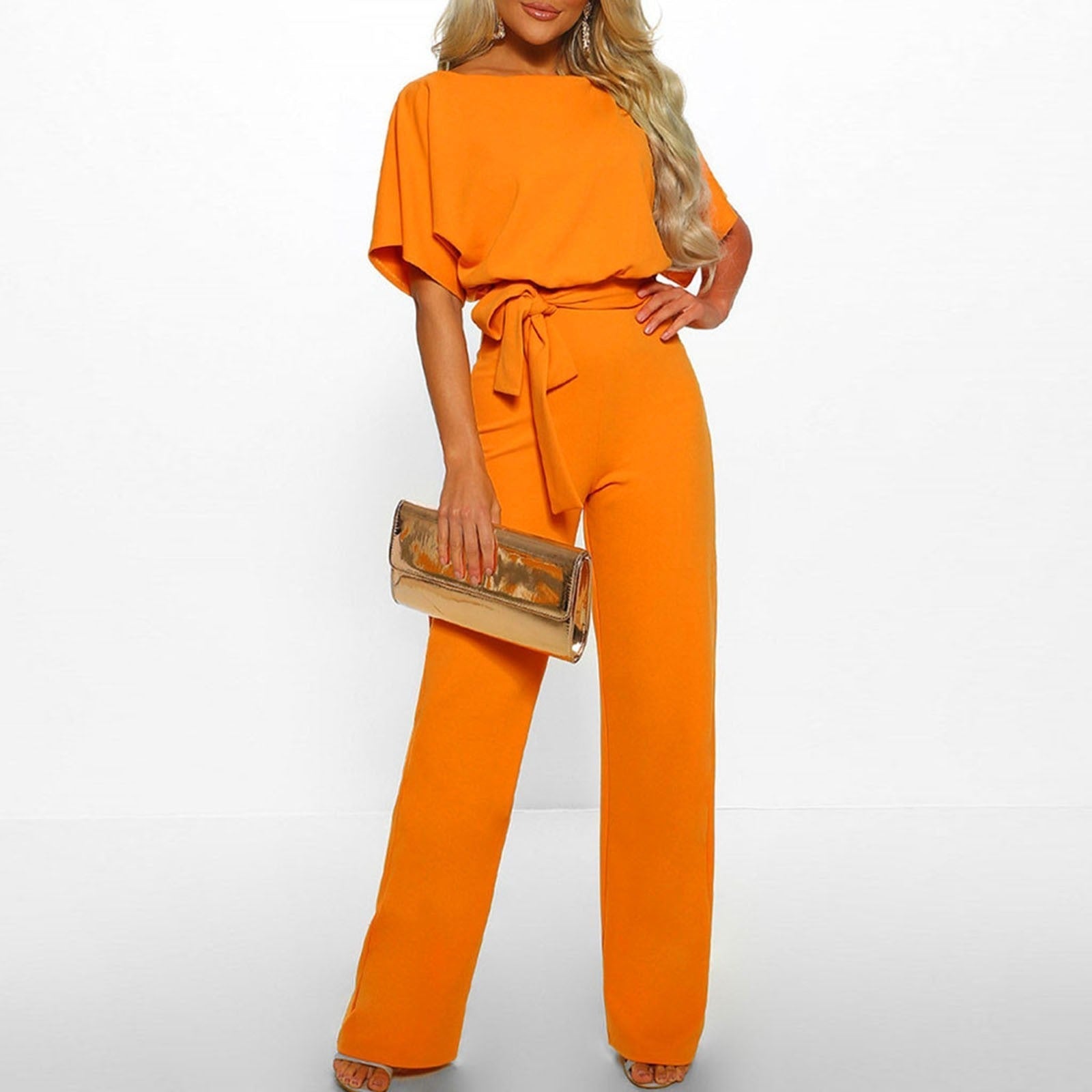 Chic Jumpsuit en Mélange de Polyester pour Femmes - Marie Montel