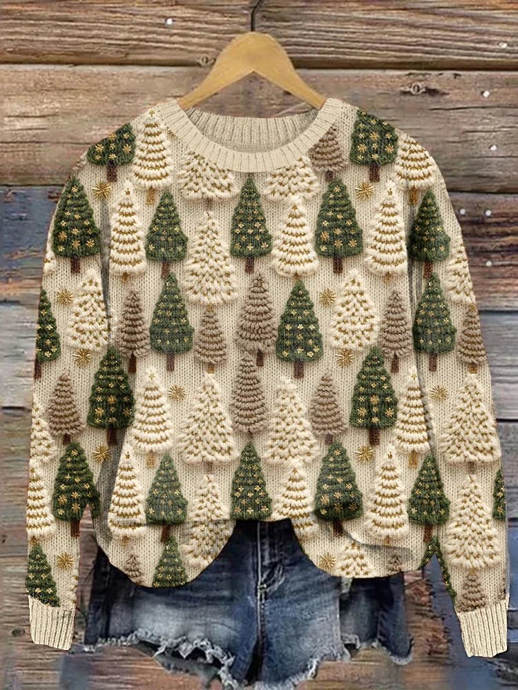 Chic Pull de Noël Confortable pour Femmes - Marie Montel