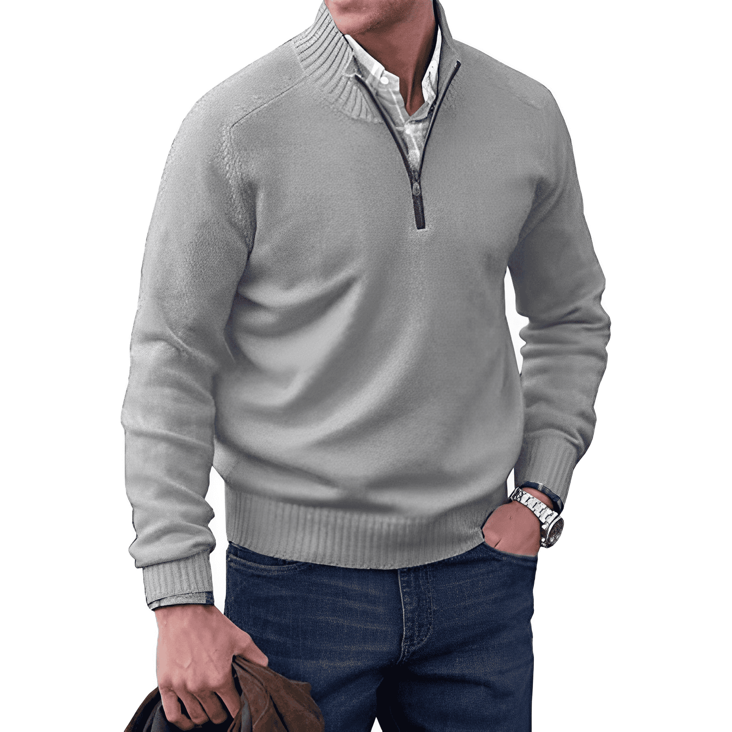 Chic Pull en Cachemire pour Hommes - Marie Montel