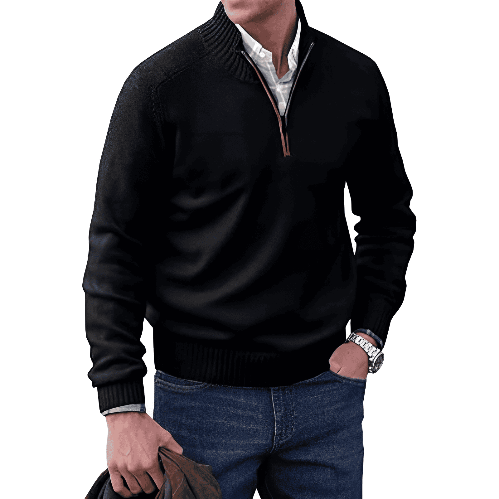 Chic Pull en Cachemire pour Hommes - Marie Montel