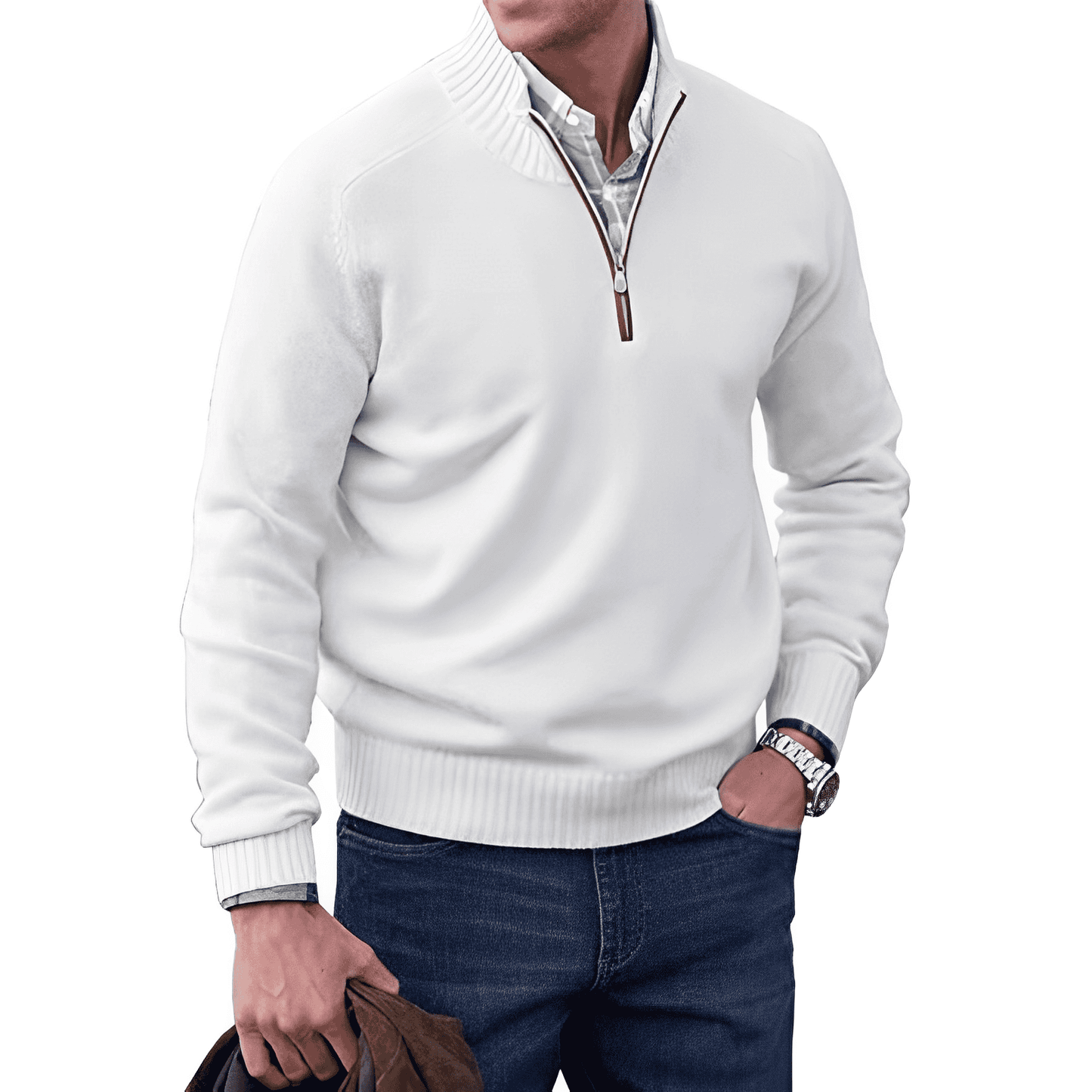 Chic Pull en Cachemire pour Hommes - Marie Montel