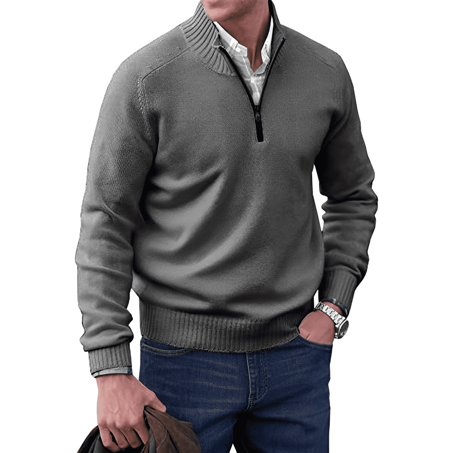 Chic Pull en Cachemire pour Hommes - Marie Montel