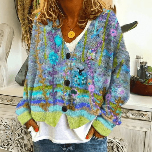 Chic Pull en Tricot à Manches Longues pour Femmes - Marie Montel