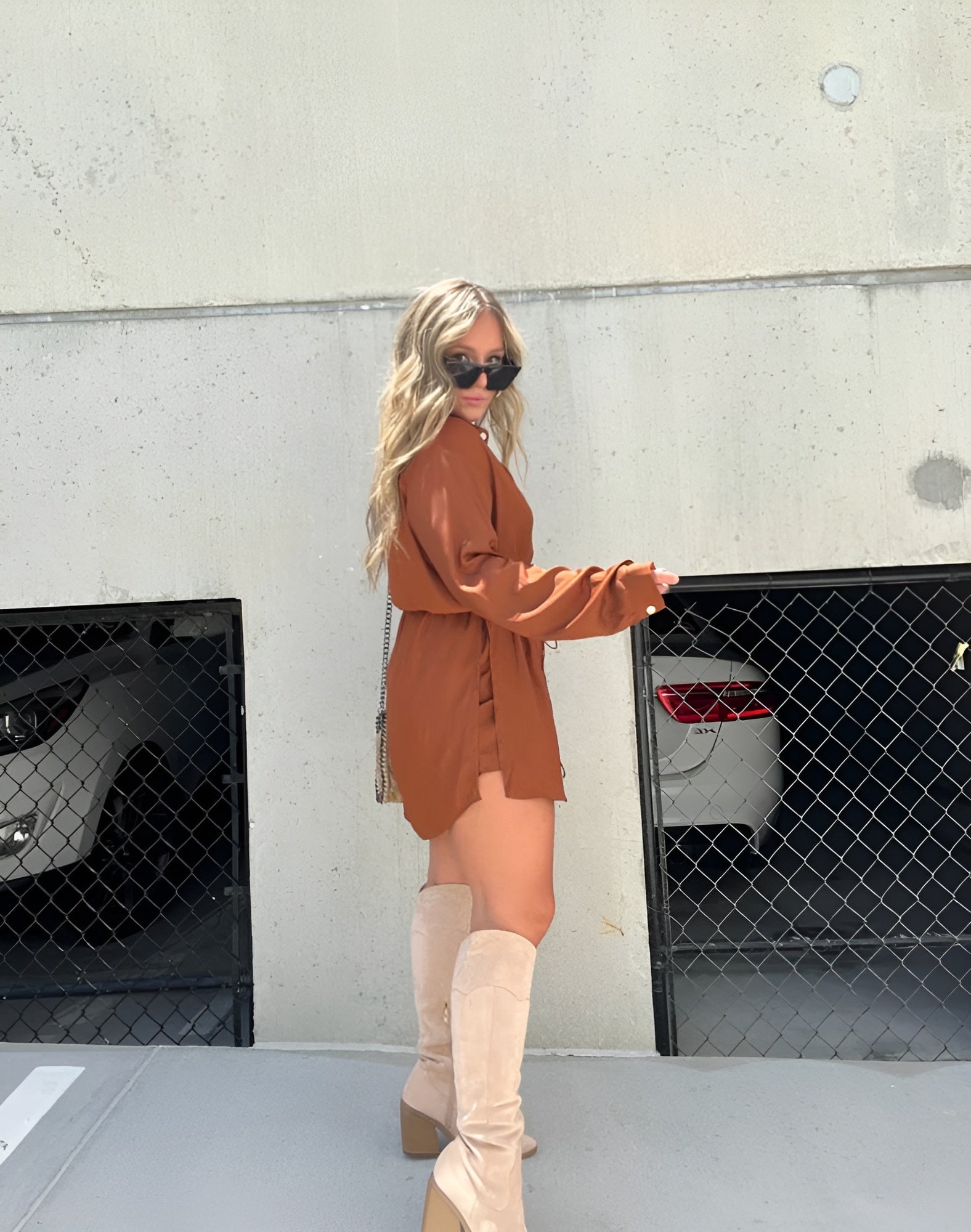 Chic Robe Combinaison Satinée Tendance pour Femmes - Marie Montel