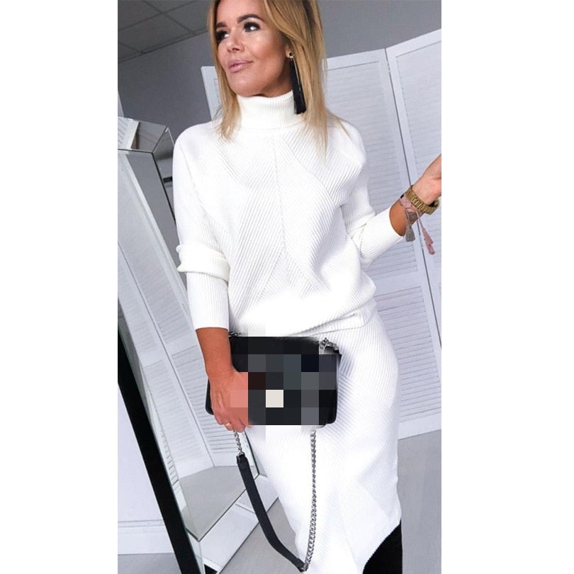 Chic Robe en Maille Douce pour Femmes - Marie Montel