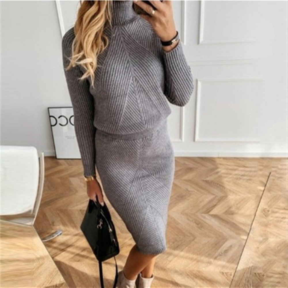 Chic Robe en Maille Douce pour Femmes - Marie Montel
