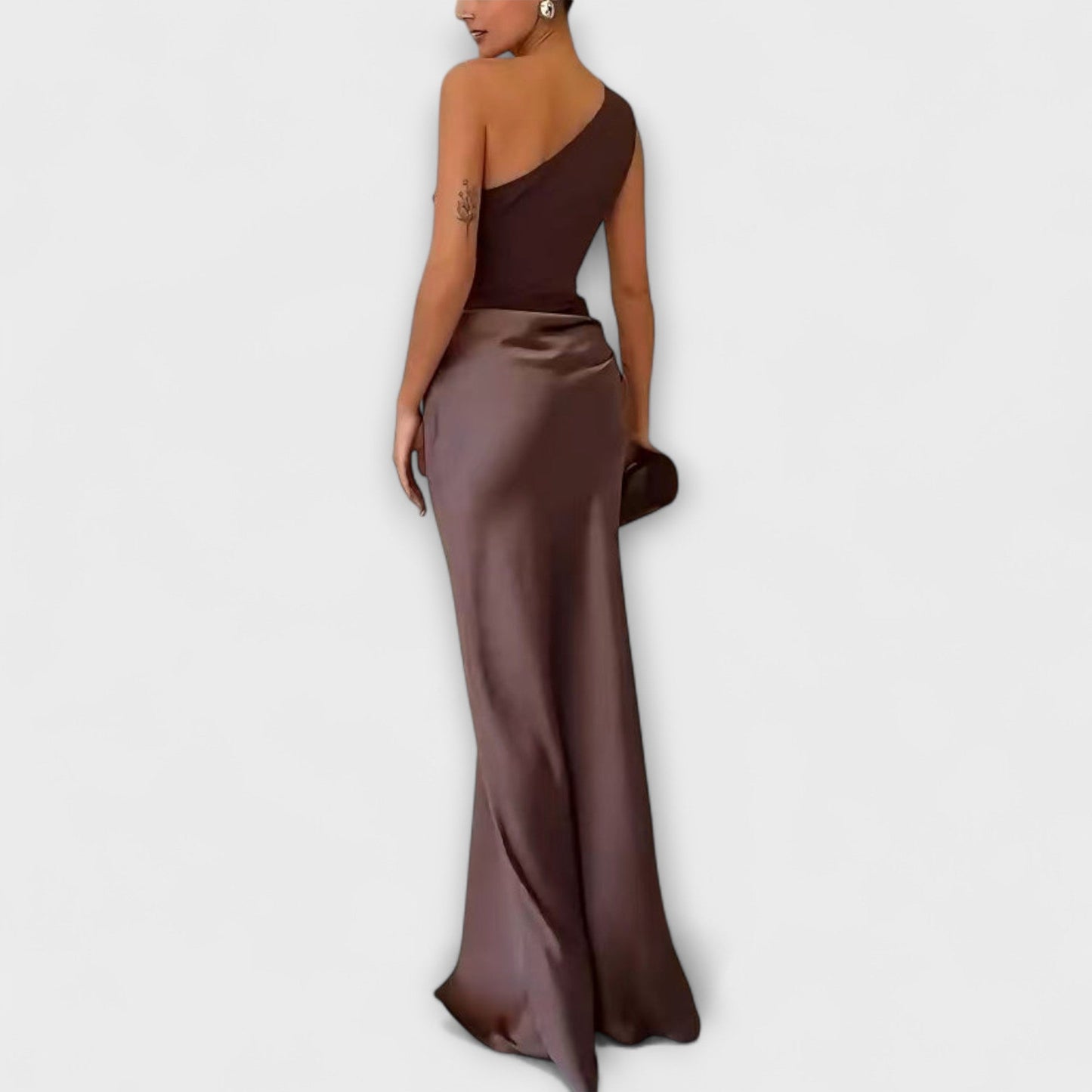 Chic Robe Maxi à Épaules Dénudées pour Femmes - Marie Montel