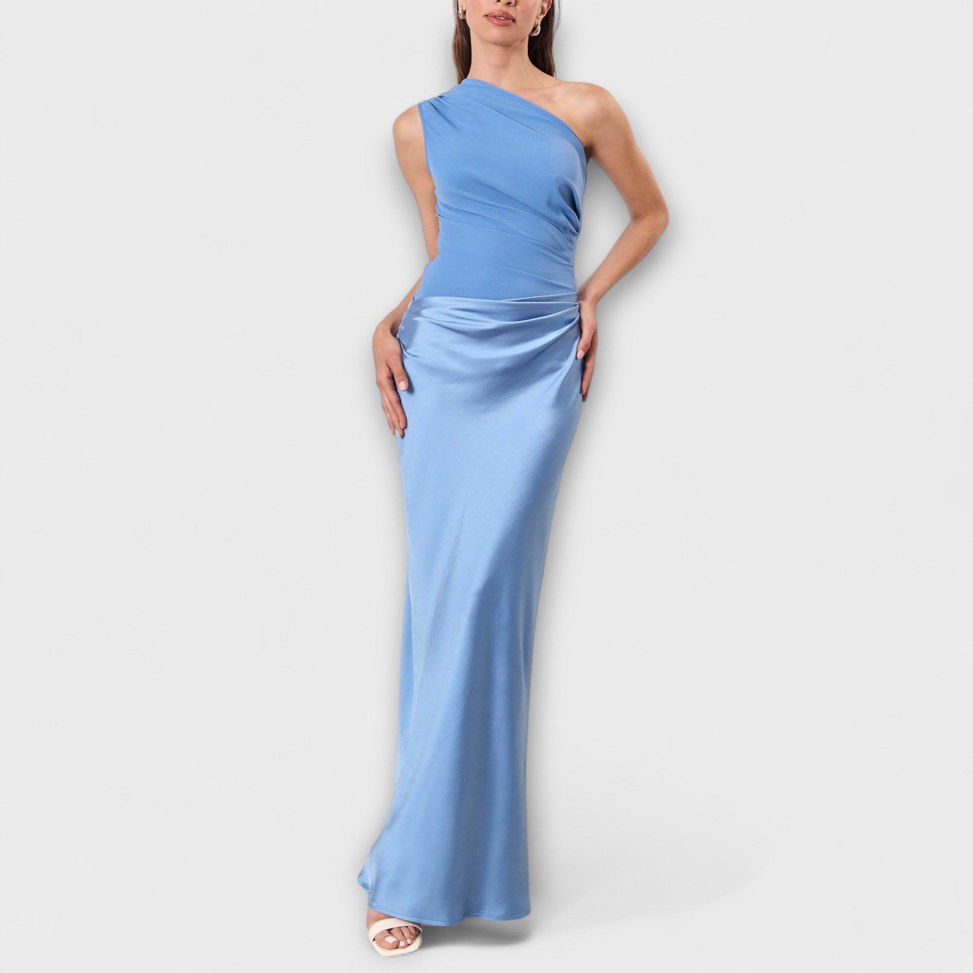 Chic Robe Maxi à Épaules Dénudées pour Femmes - Marie Montel