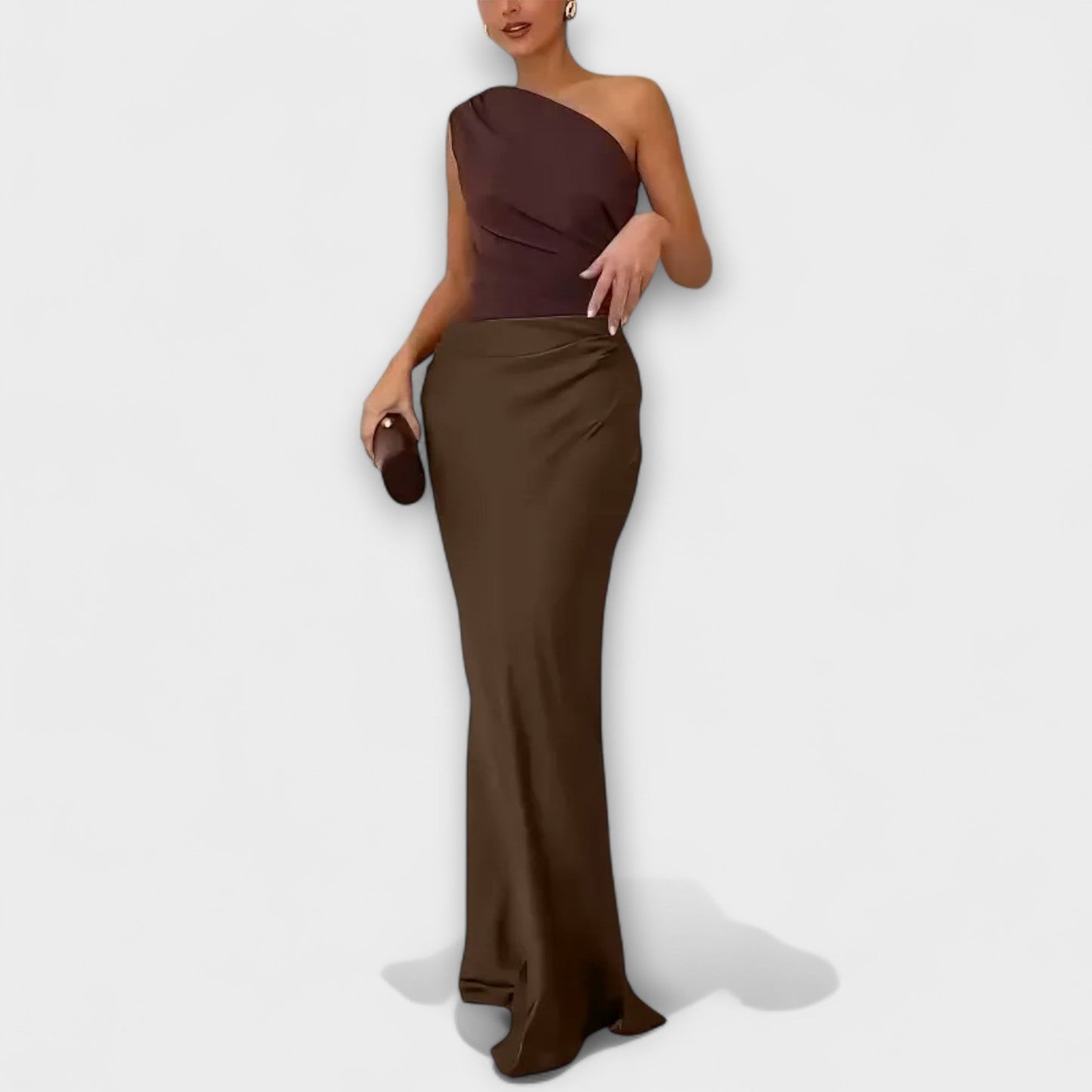 Chic Robe Maxi à Épaules Dénudées pour Femmes - Marie Montel