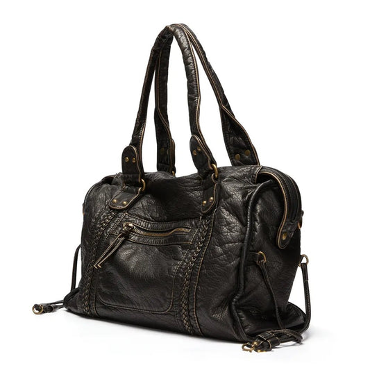 Chic Sac à Main en PU Noir pour Femmes - Marie Montel
