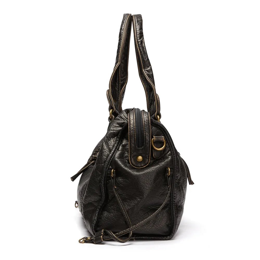 Chic Sac à Main en PU Noir pour Femmes - Marie Montel