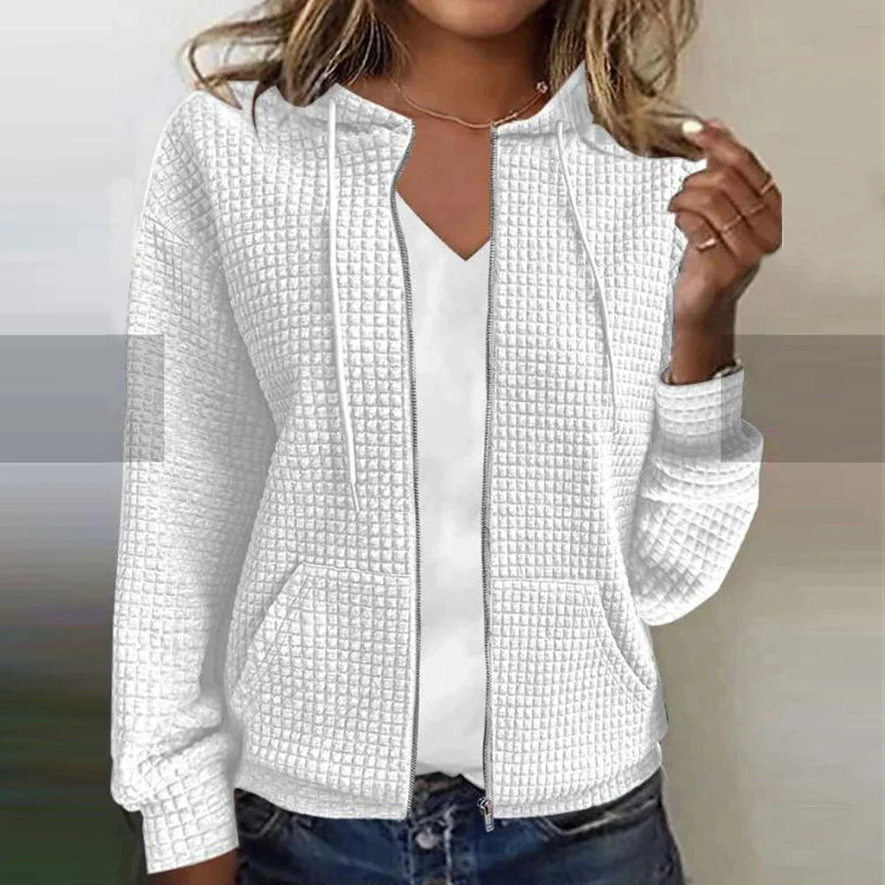 Chic Veste à Capuche en Couleurs Variées pour Femmes - Marie Montel