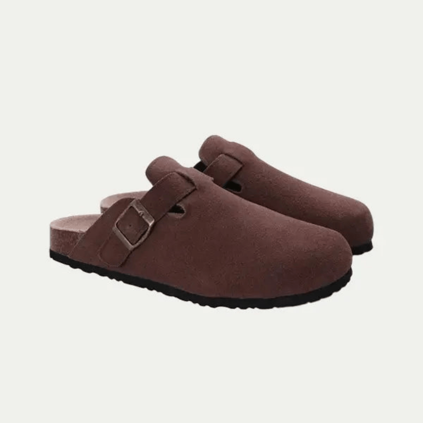 Clogs en Daim Confortables pour Hommes - Marie Montel