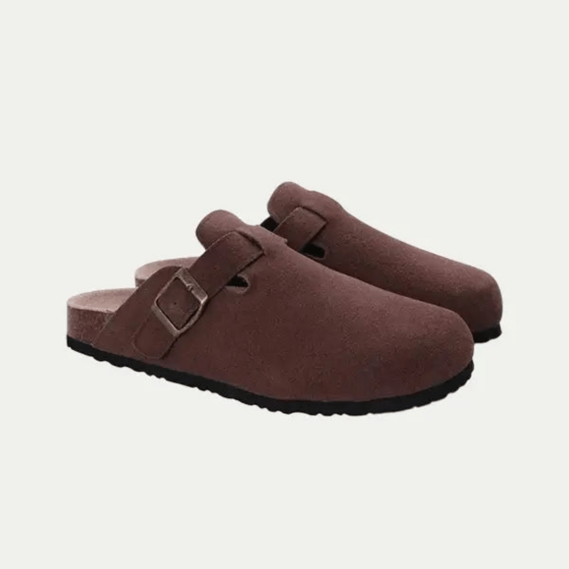 Clogs en Daim Confortables pour Hommes - Marie Montel