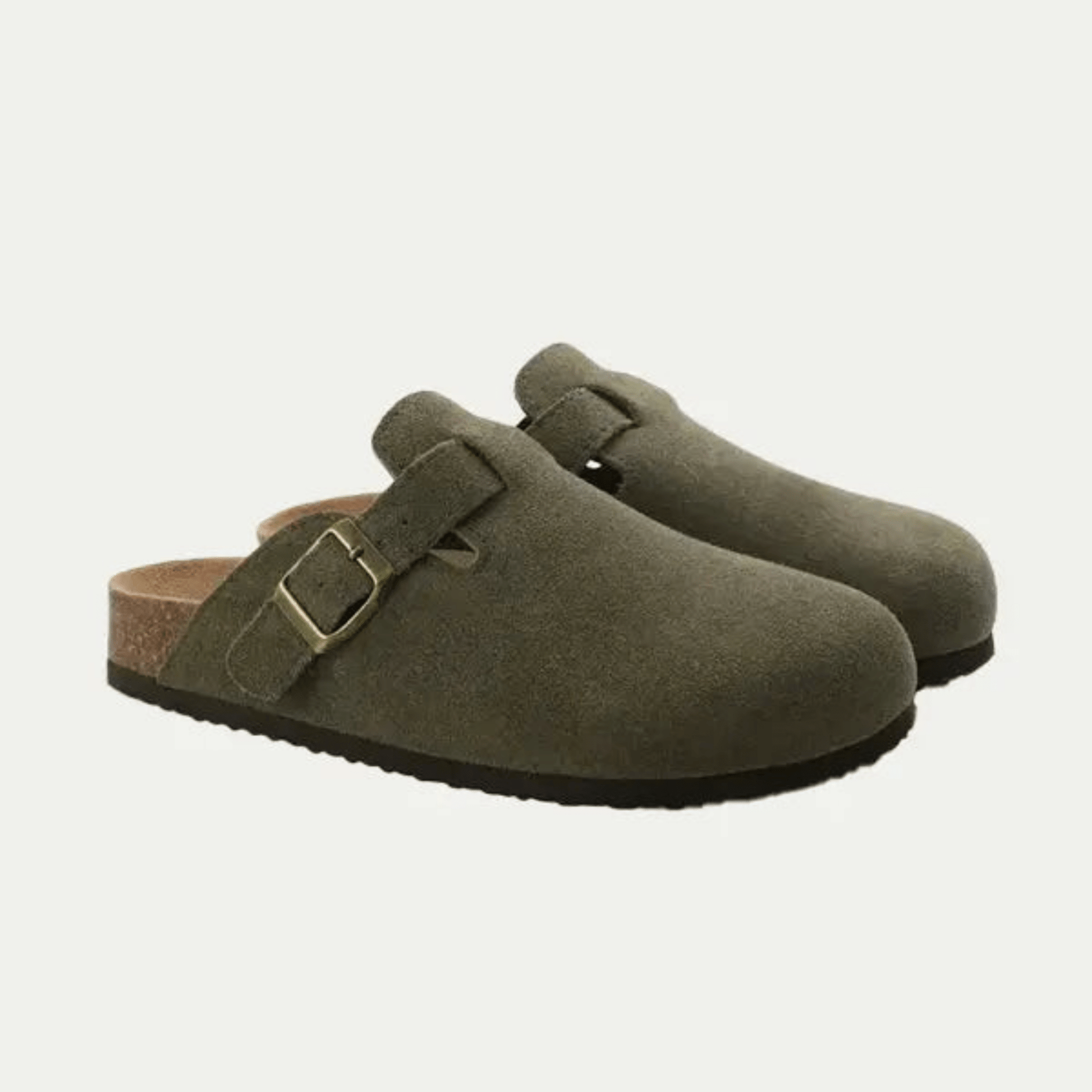 Clogs en Daim Confortables pour Hommes - Marie Montel