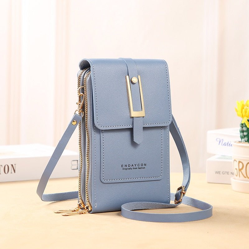 Clutch Élégante en PU avec Fenêtre Tactile pour Femmes - Marie Montel