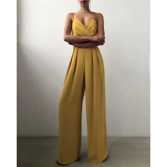 Combinaison Chic à Bretelles pour Femmes - Marie Montel