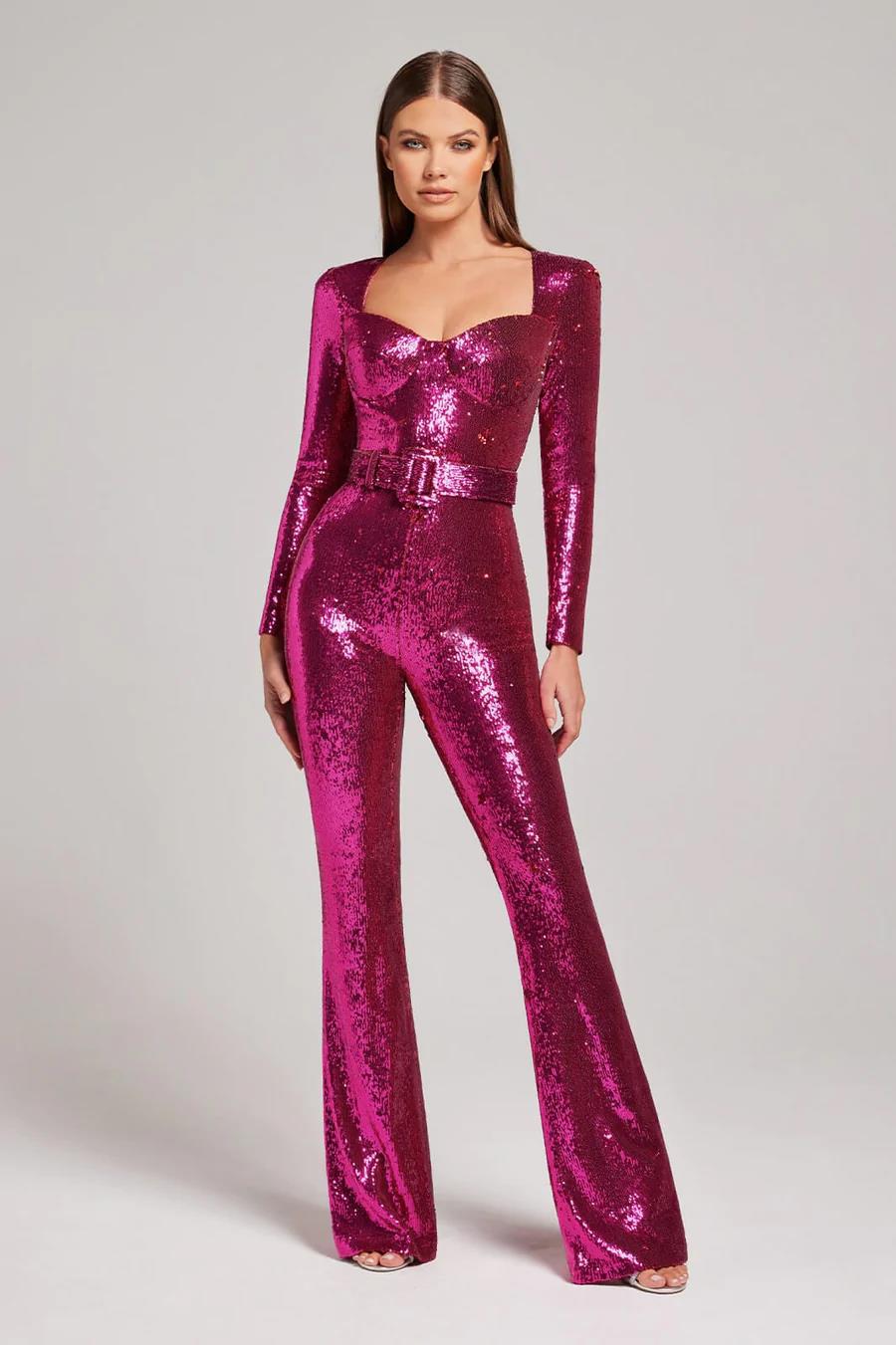 Combinaison Glamour à Paillettes pour Femmes - Marie Montel