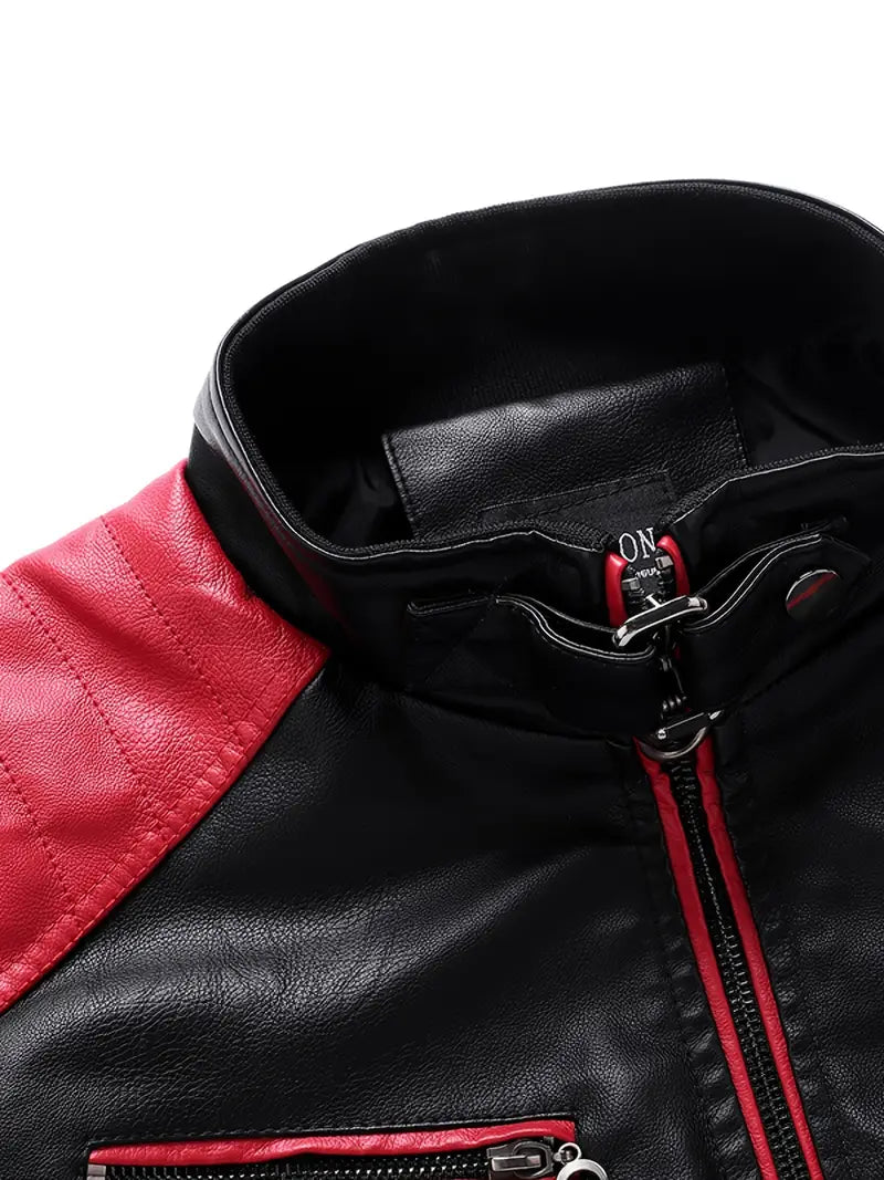 Veste de moto tendance pour hommes