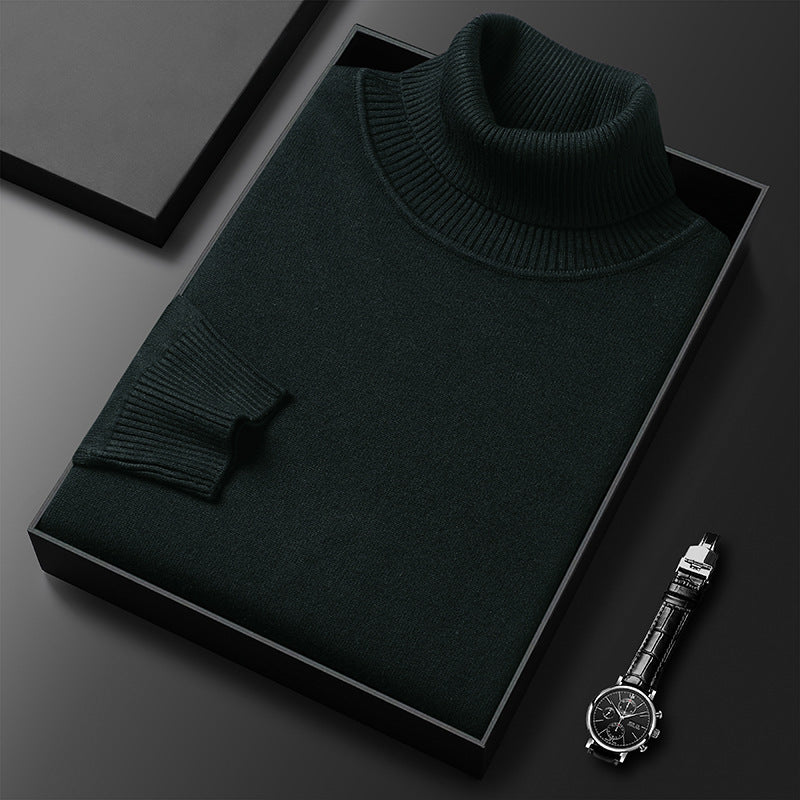 Pull Col Montant à Manches Longues pour Hommes