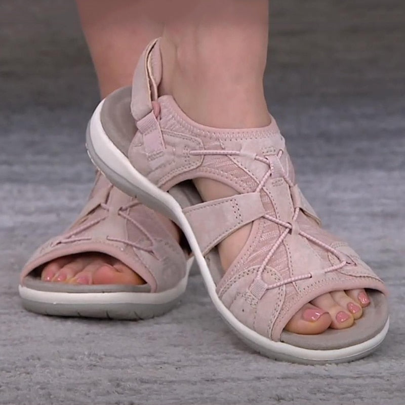 Sandales d'Été Stylées avec Soutien Ergonomique pour Femmes
