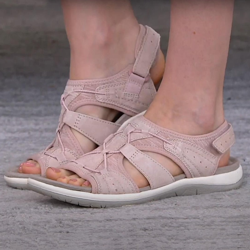 Sandales d'Été Stylées avec Soutien Ergonomique pour Femmes