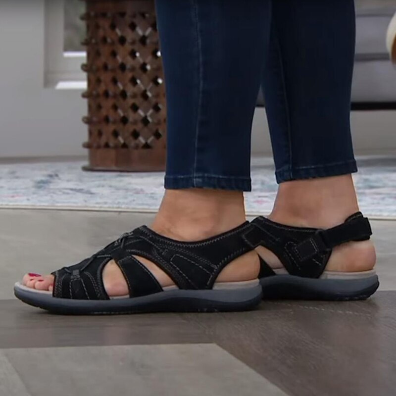Sandales d'Été Stylées avec Soutien Ergonomique pour Femmes