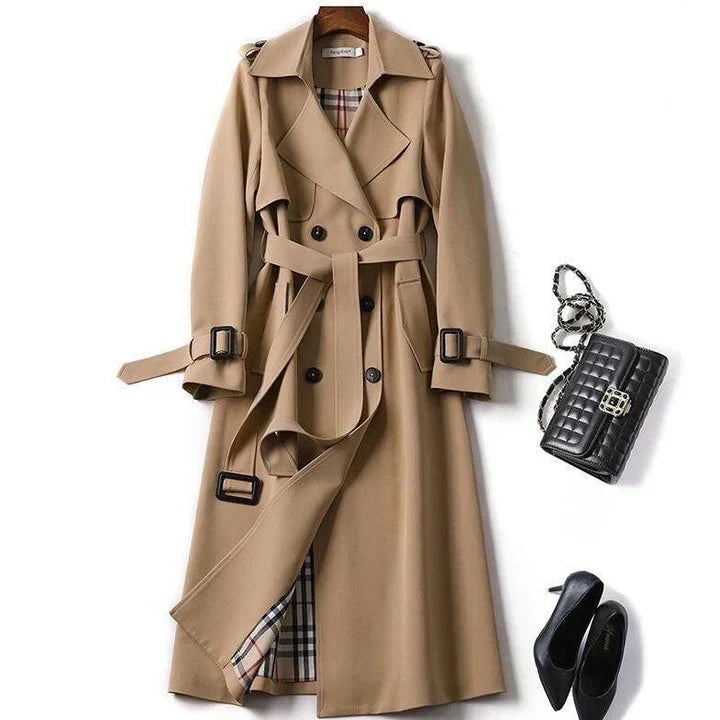 Manteau trench classique pour femmes