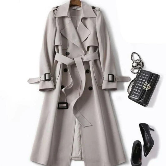 Manteau trench classique pour femmes