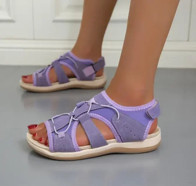 Sandales d'Été Stylées avec Soutien Ergonomique pour Femmes