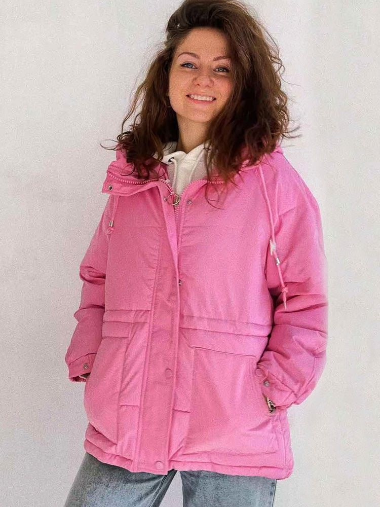 Veste d'hiver imperméable matelassée pour femmes