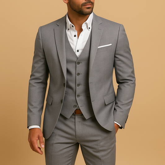 Élégant Costume Trois Pièces pour Hommes